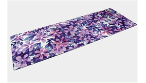 Leisure time sports yoga mat printing The bright skid resistance environmental protection Natural rubber Not allergic